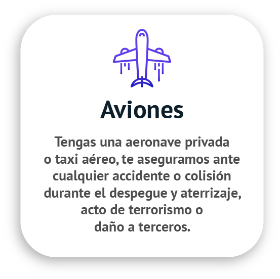 seguros de avión